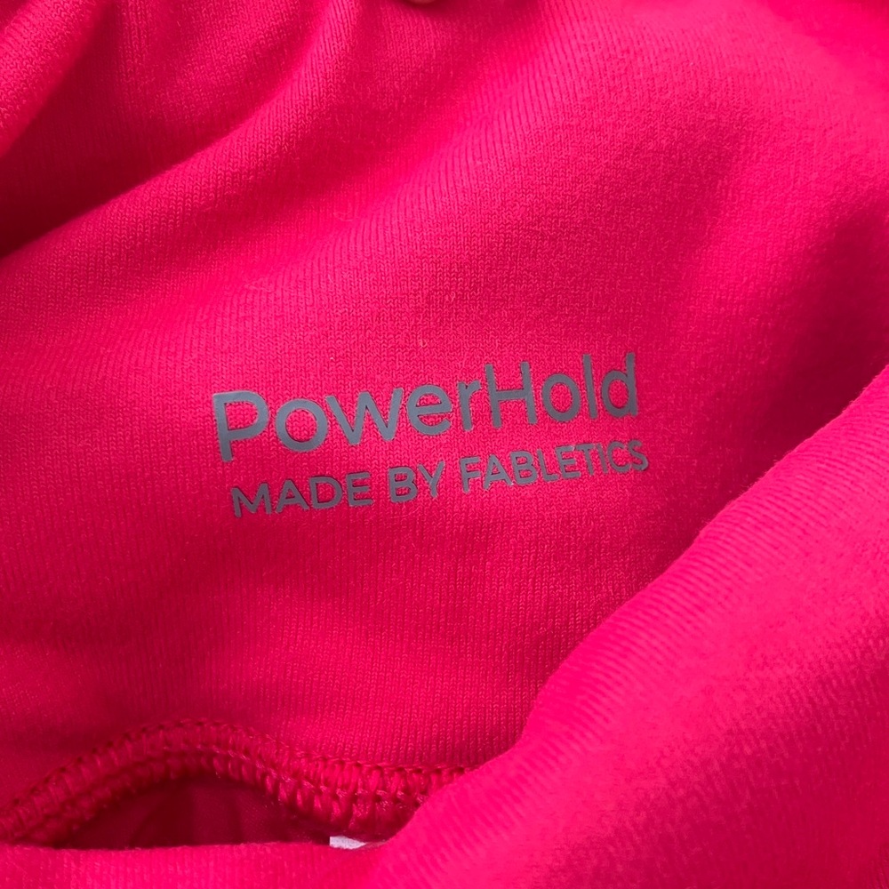 Fabletics Hot Pink On The Go 7” Bike Shorts size L - Picture 3 of 5